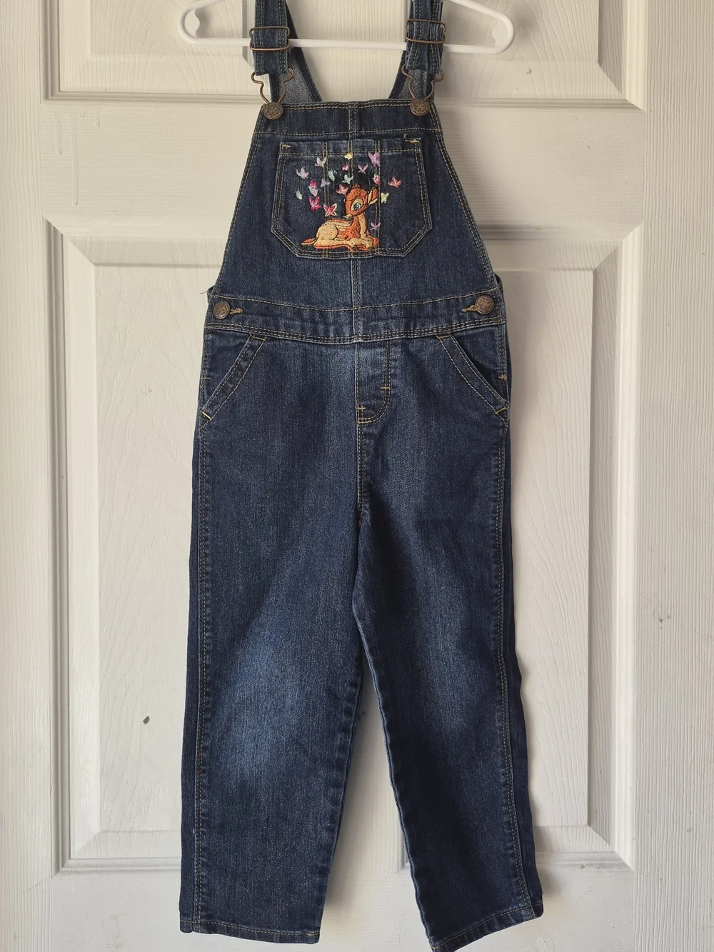 Upcycled Bambi Overalls
